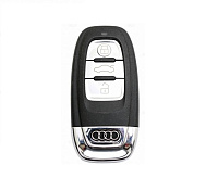 Ключ смарт AUDI_5 PCF7945AC 868 MHz FSK с Keyless + вставка HU66