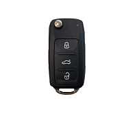 Ключ выкидной SKODA Octavia 2008-2012 3TO 837 202L ID48 433 MHz ASK HU66