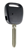 Корпус ключа TOYOTA 1 кнопка TOYO-15 TOY43, с лого