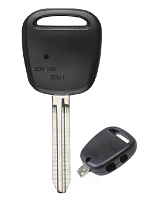 Корпус ключа TOYOTA 2 кнопки TOYO-15 TOY43