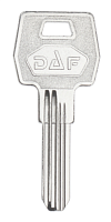 Заготовка вертикального ключа DAF многопазовый под бронь КНР