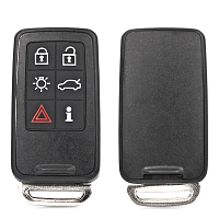 Ключ смарт VOLVO S60/V40 ID46 PCF7945A/PCF7953A 868 MHz FSK с Keyless + вставка HU101