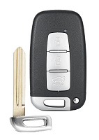 Корпус смарт ключа KIA 3 кнопки + вставка HYN14R