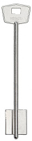 Заготовка дверного ключа Моттура MTR2D 133*22,2*24,3 мм 