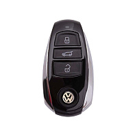 Ключ смарт VOLKSWAGEN Touareg 2009+ AUDI_5 PCF7945AC 433 MHz FSK с KEYLESS + вставка HU66