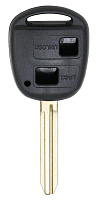 Корпус ключа TOYOTA 2 кнопки TOYO-15 TOY43, с лого
