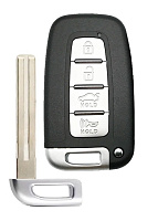 Корпус смарт ключа HYUNDAI 4 кнопки + вставка TOY48