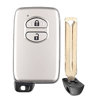 Корпус смарт ключа TOYOTA 2 кнопки + вставка TOY48