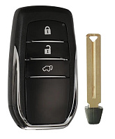 Корпус смарт ключа TOYOTA CROWN 3 кнопки + вставка TOY48 (под XM38)