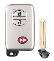 Корпус смарт ключа TOYOTA 2+1 кнопки + вставка TOY48